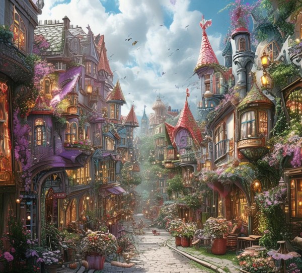 仙女镇商贸城，商业与文化的完美融合