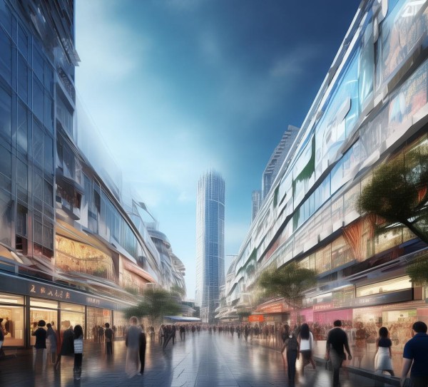 利嘉商贸城，商业新天地，机遇与挑战