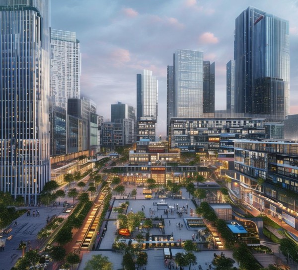 马王堆商贸城，城市更新与商业发展的新典范