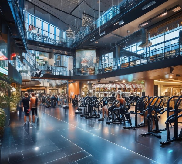 商贸城健身，高端运动体验，商业生活方式的完美结合