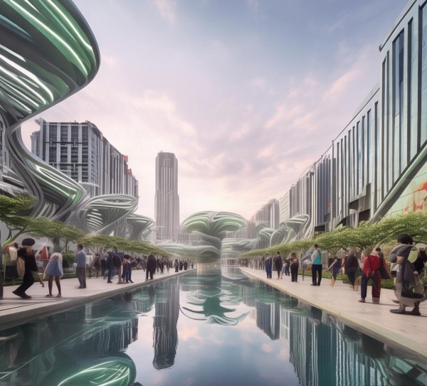 义乌商贸城停车场，城市空间利用新范式中的感动