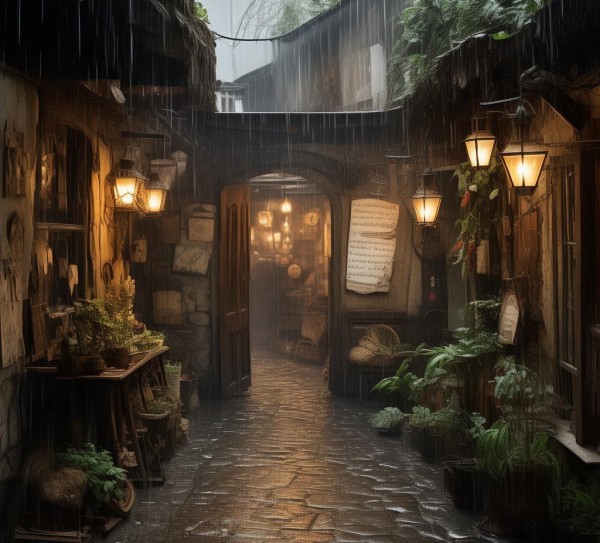 雨巷交易的诗意栖居