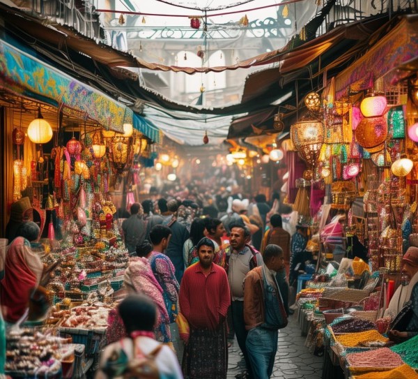 商贸集市，一场充满活力的促销狂欢