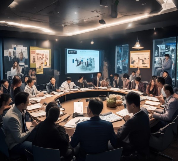 商贸城，探索骗局中的智慧分享会