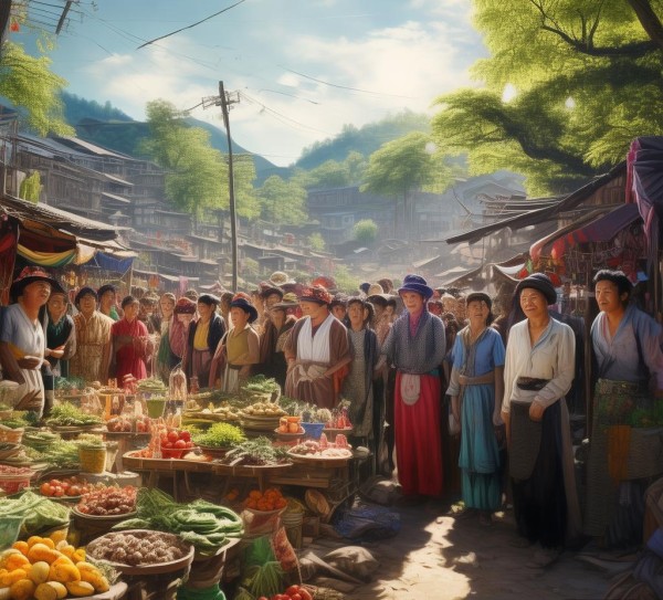 探索奇榜村商贸项目，助力村庄繁荣。