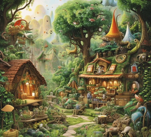 构建一个以童话为主题、以可持续发展为核心的商业生态系统