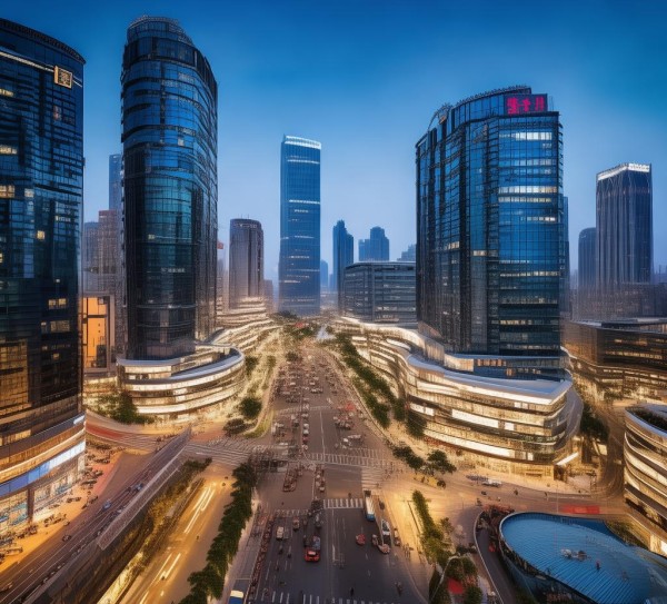 张集商贸城，城市发展的引擎