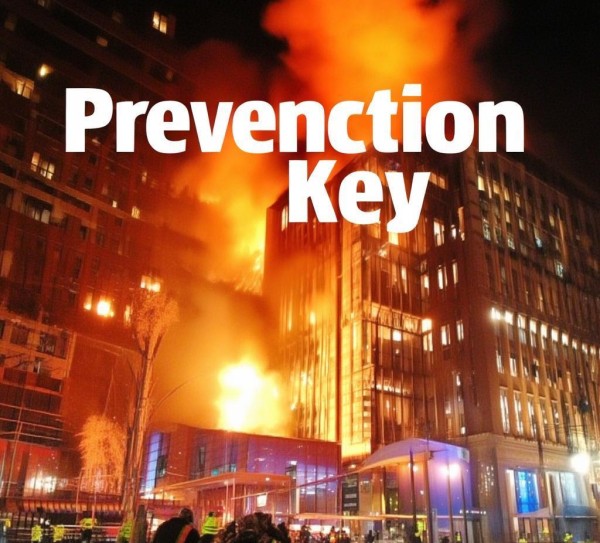 商贸场火灾,危机四伏,预防需在前——紧急信息发布 商贸场火灾,危机四伏,预防需在前——紧急信息发布