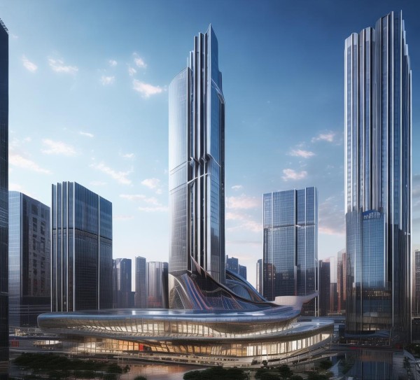 长安商贸城，未来城市新地标，连接未来，引领变革