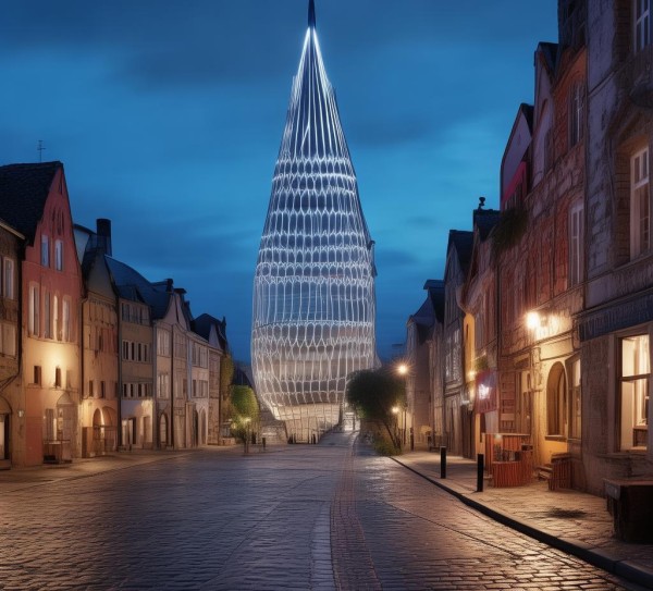 欧洲商贸小镇，连接未来的新地标