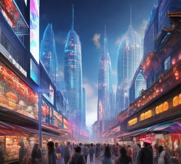 义乌商贸城，现代科技与传统商业的融合，推动义乌经济的未来