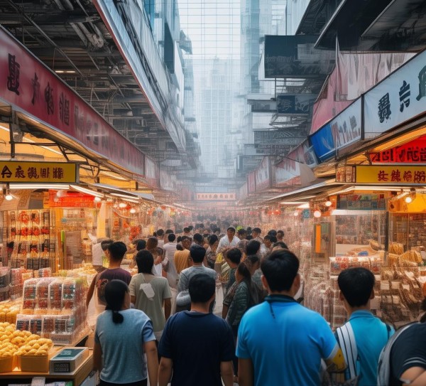 义乌新闻商贸城，商贸 lively，创新盎然