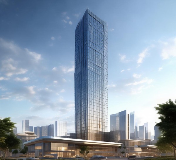 题名，金鹰商贸中心项目，创新与责任的完美结合