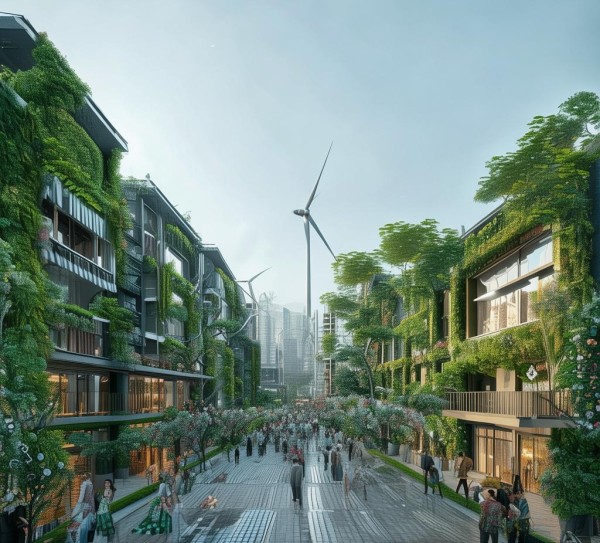 山西太原新中环商贸城，绿色经济时代的经济转型与未来展望