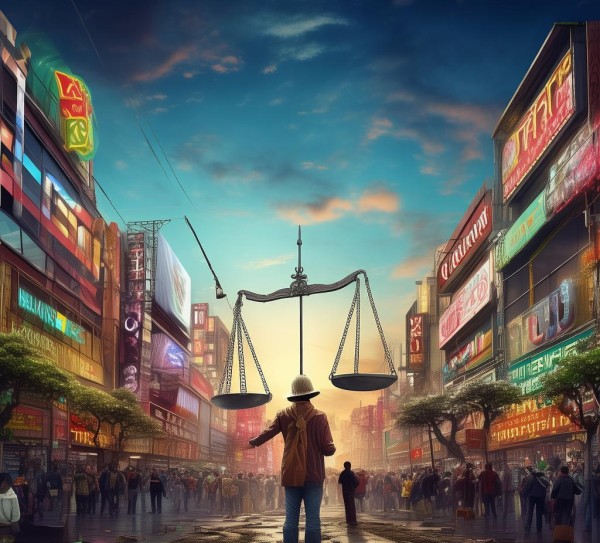 商业街，挑战与希望，找到平衡，迎接未来