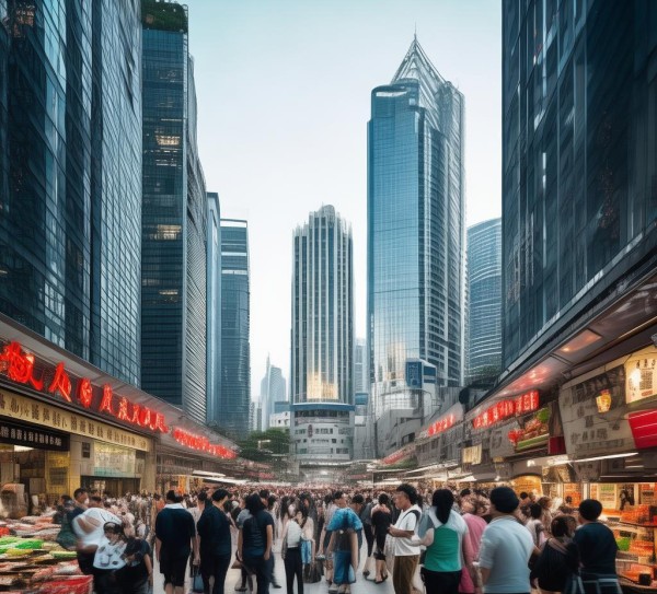 重庆现代商贸城，机遇与挑战