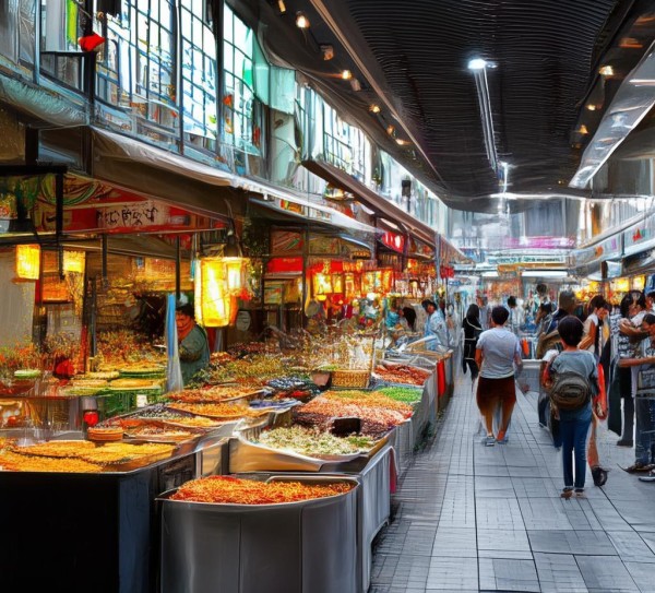 商贸城，品质生活，美食盛宴