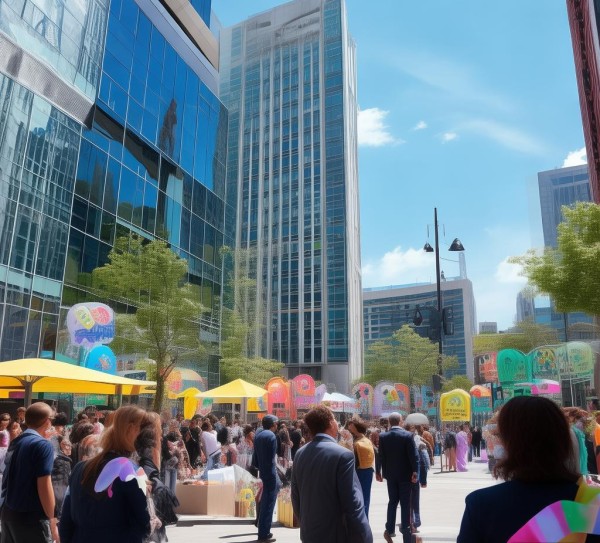 碰撞与，商业与志愿服务的结合