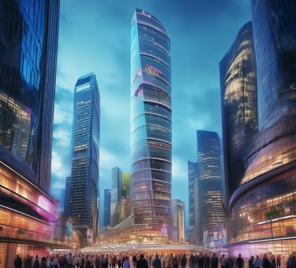 商贸中心，推动经济发展的新引擎