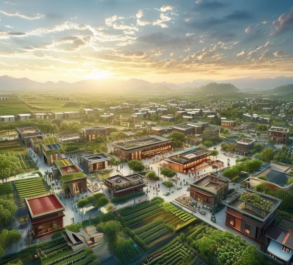 助力乡村振兴，栾城商贸项目规划