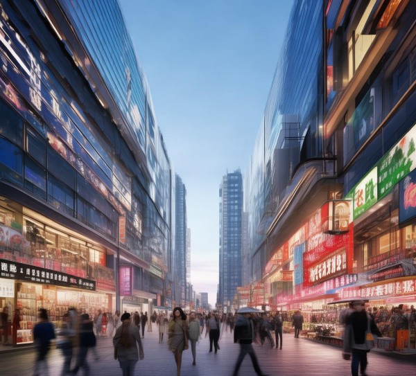 秦皇岛商贸城，商贸服务新中心