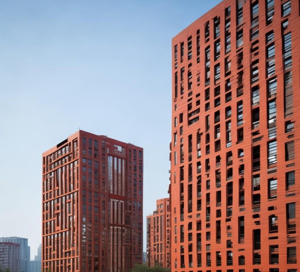 济南商贸宿舍新建项目，两组 bricks