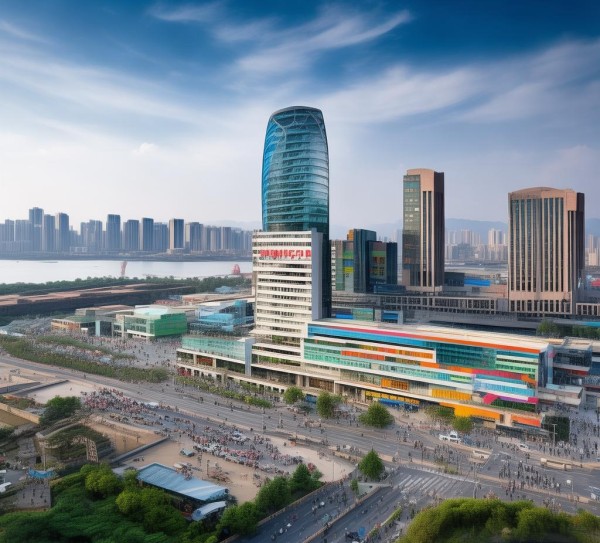 盘锦国际商贸城凭借其优越的地理位置和独特的商业模式，成为区域经济发展的新地标。它不仅为当地企业提供了便捷的商业平台，也为区域经济发展注入了新的活力和机遇。