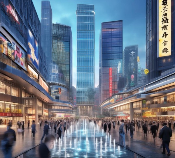 商洛商贸城，新时代商业中心的崛起