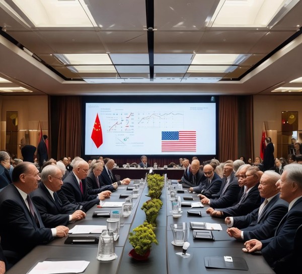 中美经贸关系中的商贸会谈案例研究