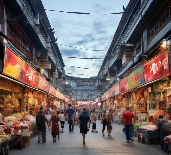 兴义木贾商贸城，商业活力与民生关怀并重