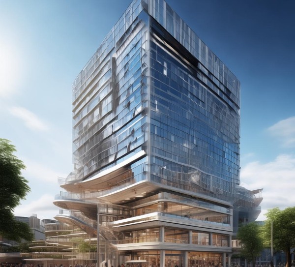 商贸大厦改扩建，商业中心的未来之选