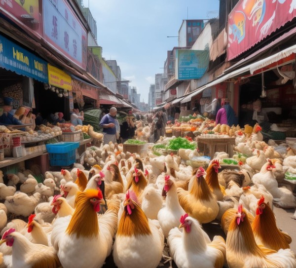 新平新闻商贸城，鸡市场的新机遇