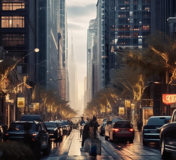 商贸城，城市中心的璀璨明珠