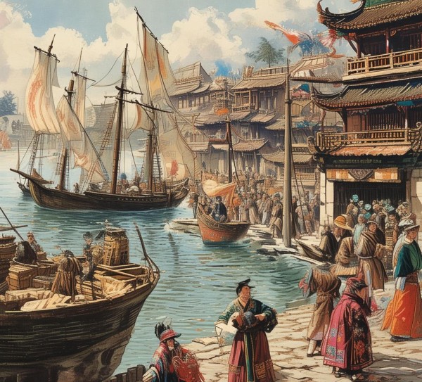 明朝海外商贸,古韵中的商业帝国 明朝海外商贸,古韵中的商业帝国