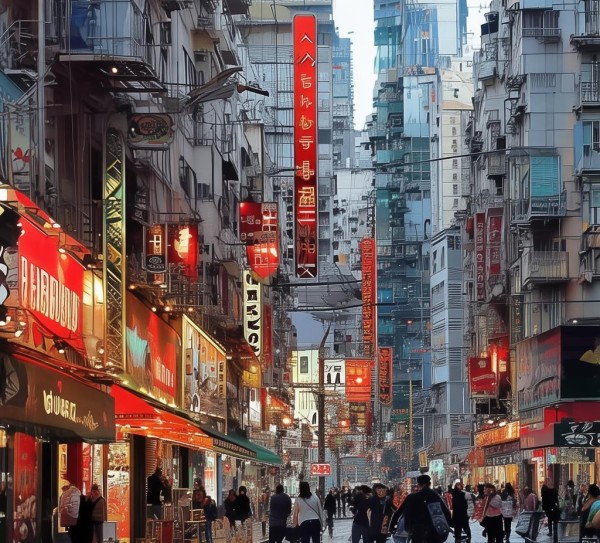 商贸街，商业中心的璀璨明珠