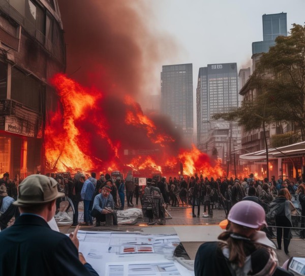 商贸城火灾,危机中的智慧与反思 商贸城火灾,危机中的智慧与反思