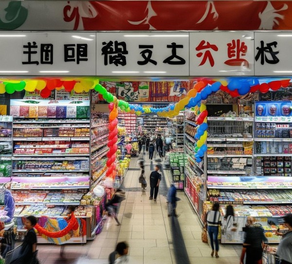 汉川商贸城商超新店开业，经济注入新活力