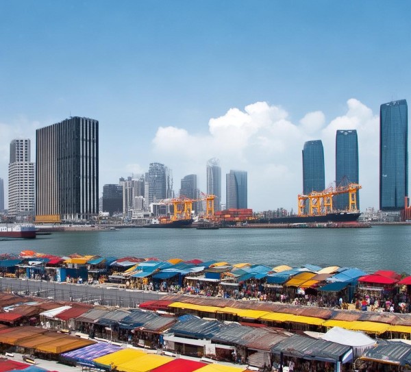 助力经济的烟台商贸服务