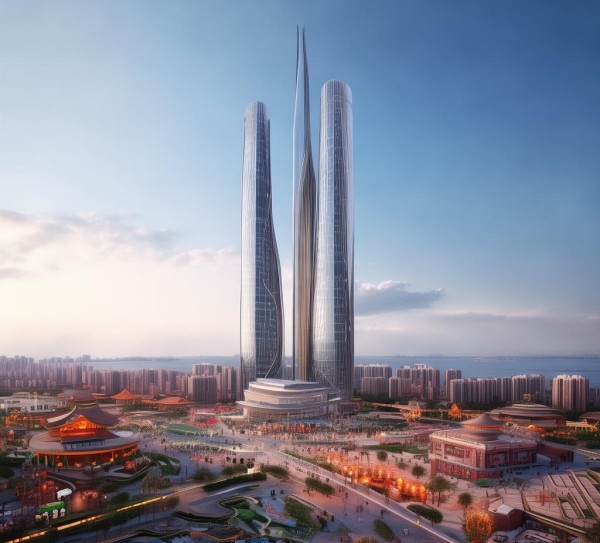 青岛中英商贸基地，连接未来