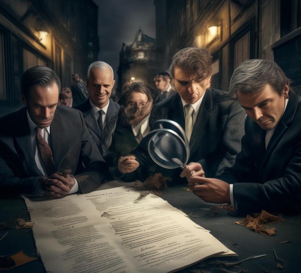 关于人性的寓言，商贸公司骗局中的道德教训