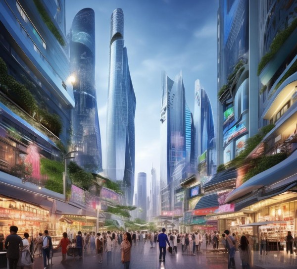 长春市商贸城，创新驱动发展与智慧未来的融合实践