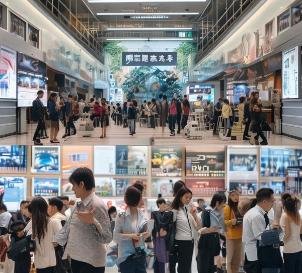 长沙商贸服务大厅，服务为民，创新未来