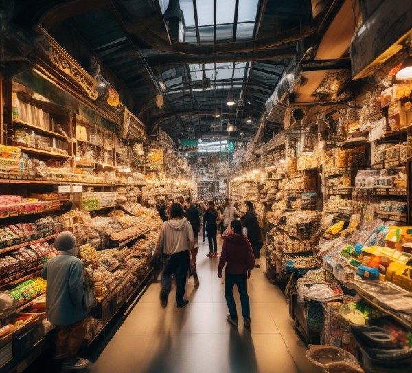 开启商业场景下的视觉盛宴，商贸店室内实拍案例解析