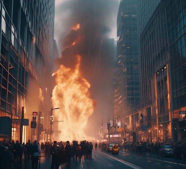 商贸城火灾视频案例，惊险一曲，警示我们的安全意识