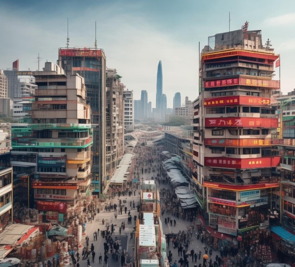 廊坊国际商贸城，城市经济新引擎