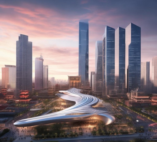 曹妃甸国际商贸城，连接未来新枢纽