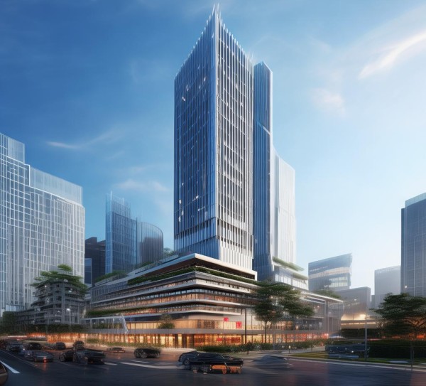 霍邱商贸城，城市地标与商业新引擎的结合