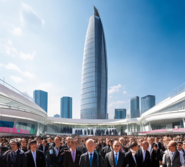 梅桥商贸中心项目成功开启，创新发展的新起点，助力商业发展。