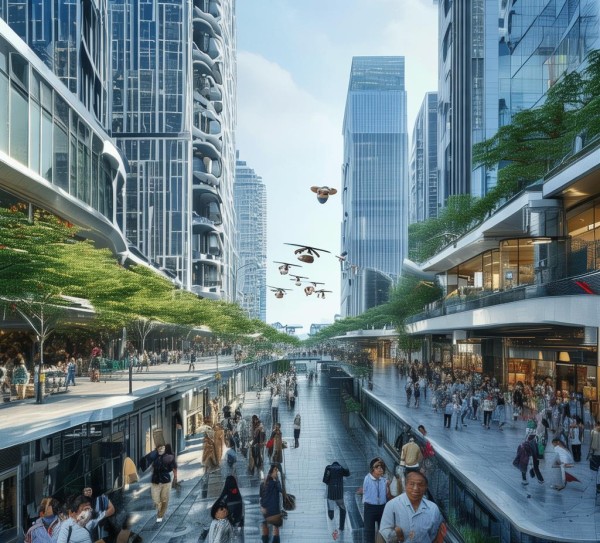 现代商业服务新机遇杭州商贸广场