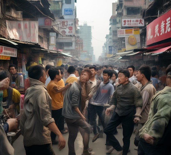 近日江都商贸城发生打架事件引发关注